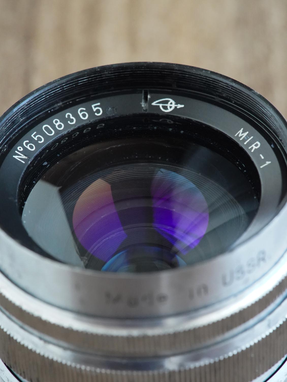 MIR-1 37mm f/2.8 SLR M42 №6508365 Grand Prix Brussels 1958 - Image 6