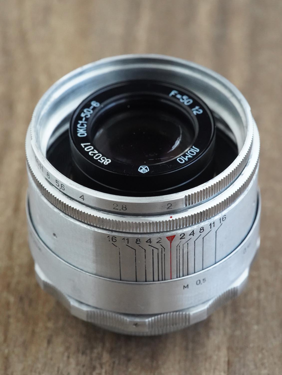 LOMO OKC1-50-6 50mm f/2 №850207 M39-mount - Image 7