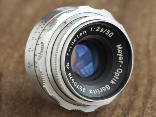 Trioplan Meyer-Optik Gorlitz M42 50mm f/2.9 №2570676 bubble bokeh