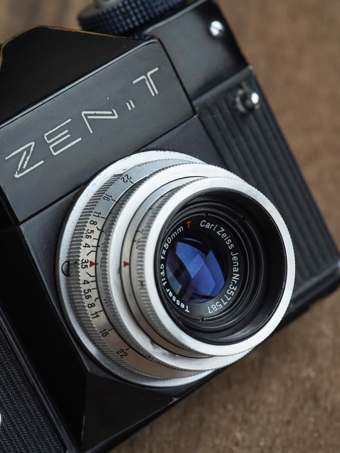 Tessar T 50mm f/3.5 Carl Zeiss Jena M42 №3577587 - Image 6