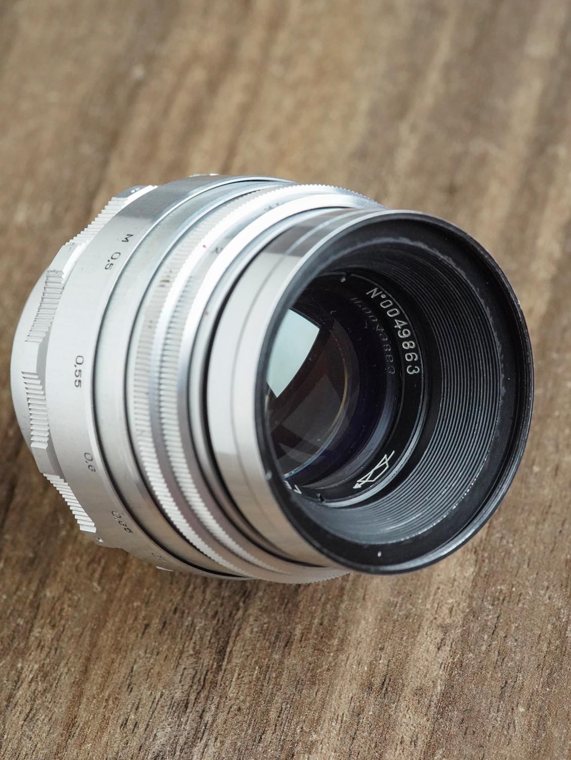 Ultra Swirl Edition Helios-44 2/58mm 13-blade №0049863 M39 (LTM/LSM) for mirrorless - Image 2