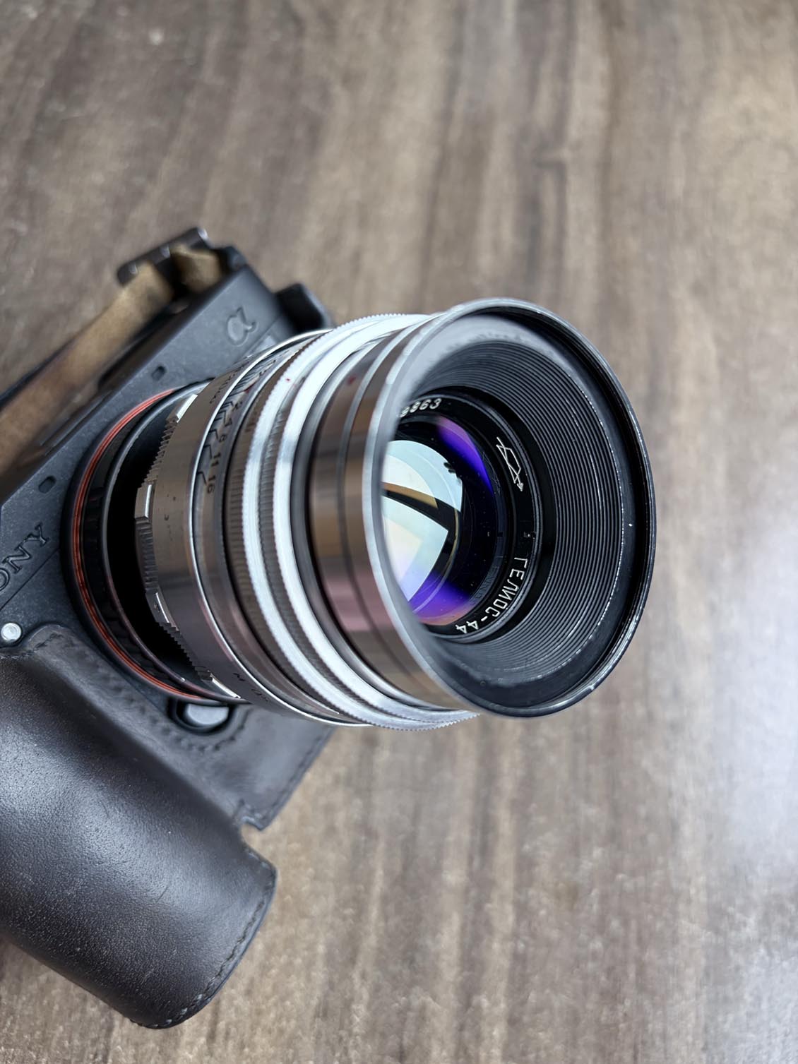 Ultra Swirl Edition Helios-44 2/58mm 13-blade №0049863 M39 (LTM/LSM) for mirrorless - Image 9