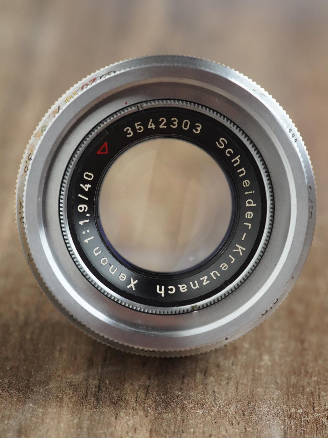 Xenon 40mm f/1.9 M39(LTM/LSM) Schneider-Kreuznach Robot №3542303 - Image 3