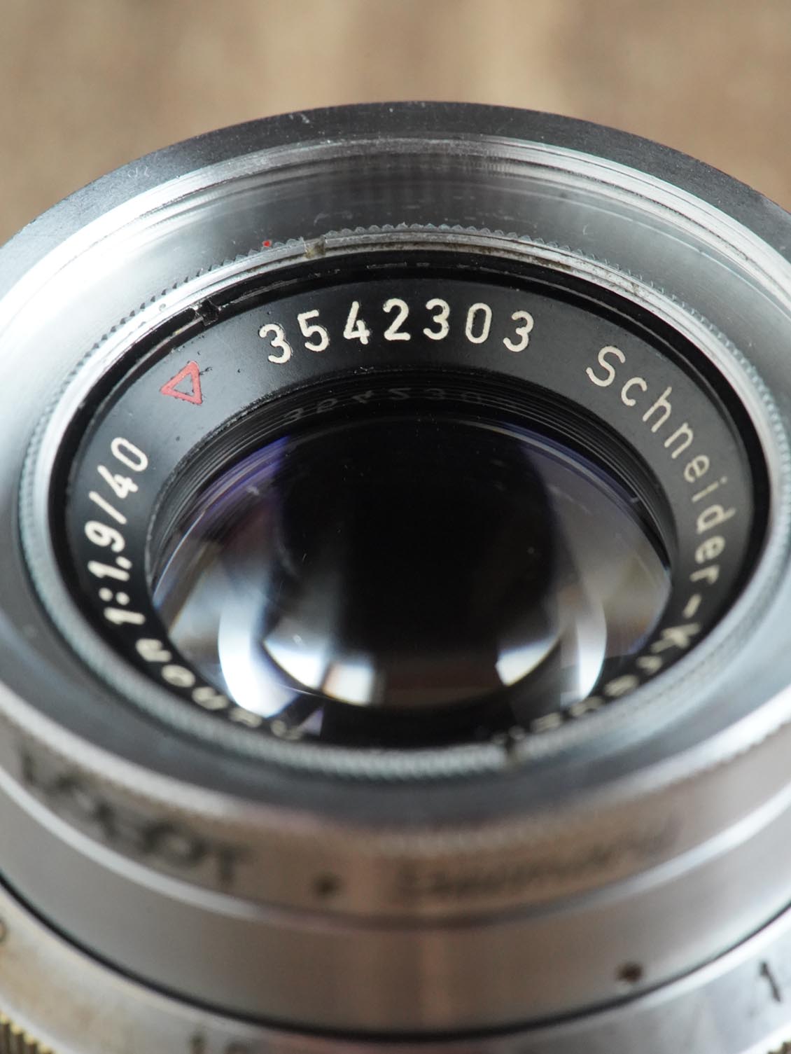 Xenon 40mm f/1.9 M39(LTM/LSM) Schneider-Kreuznach Robot №3542303 - Image 8